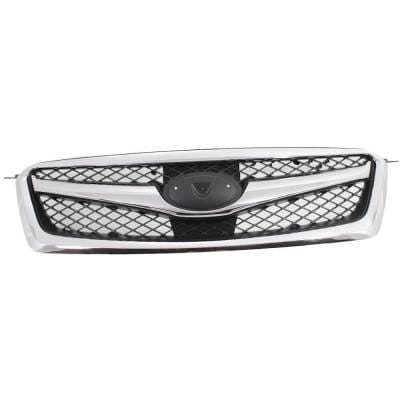 New Chrome Shell Grille Assembly Compatible With Subaru Legacy 2.5Gt 4 Cyl 2.5L Legacy 2.5I Touring