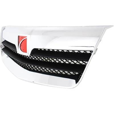 New Chrome Shell Grille Assembly Compatible With Saturn Outlook Xe 6 Cyl 3.6L Outlook Xr 6 Cyl 3.6L thumbnail 3
