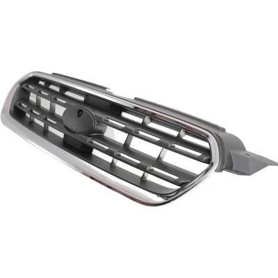 New Chrome Shell Grille Assembly Compatible With Subaru Outback R L.L. Bean Edition 6 Cyl 3.0L thumbnail 2