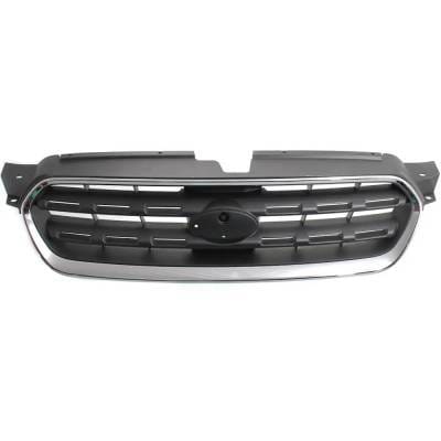 New Chrome Shell Grille Assembly Compatible With Subaru Outback R L.L. Bean Edition 6 Cyl 3.0L thumbnail 4