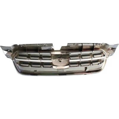 New Chrome Shell Grille Assembly Compatible With Subaru Outback R L.L. Bean Edition 6 Cyl 3.0L thumbnail 5