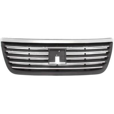 New Chrome Molding Grille Assembly Compatible With Saturn Ion 3 4 Cyl 2.2L Ion 1 4 Cyl 2.2L Ion 2 4