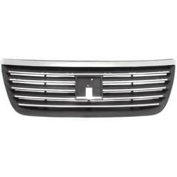 New Chrome Molding Grille Assembly Compatible With Saturn Ion 2 4 Cyl 2.2L Ion 3 4 Cyl 2.2L Ion 1 4