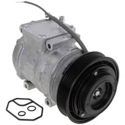 New 6-Groove Pulley A/C Compressor Compatible With Toyota Camry Ce 6 Cyl 3.0L Sienna Ce 6 Cyl 3.0L