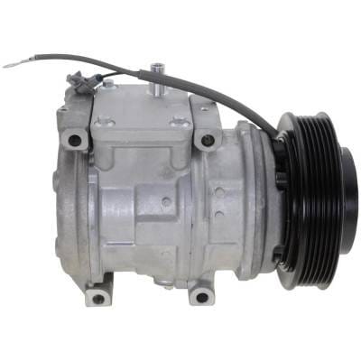 New 6-Groove Pulley A/C Compressor Compatible With Honda Lexus Mercedes Benz Accord Ex 4 Cyl 2.3L thumbnail 3