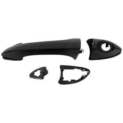 Front Or Rear Left (Driver Side) Exterior Door Handle Compatible With 2000-2006 Bmw X5 Textured
