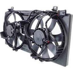Dual Cooling Fan Assembly Compatible With Chevrolet Camaro Ls 6 Cyl 3.6L Camaro Lt 6 Cyl 3.6L 2010