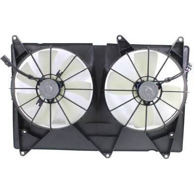 Dual Cooling Fan Assembly Compatible With Toyota Highlander Base 4 Cyl 2.4L 2001-2003 To3120102