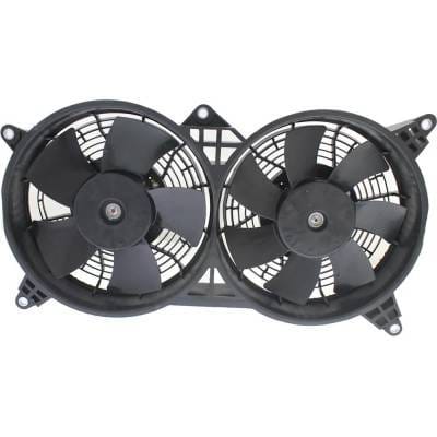New A/C Condenser Cooling Fan Assembly Compatible With Cadillac Sts Base 8 Cyl 4.6L Sts Platinum 8 thumbnail 9