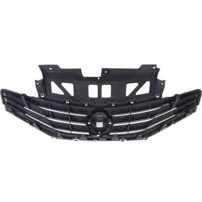 New Gray Grille Assembly Compatible With Nissan Versa Note Sl 4 Cyl 1.6L Versa Note Sv 4 Cyl 1.6L thumbnail 9