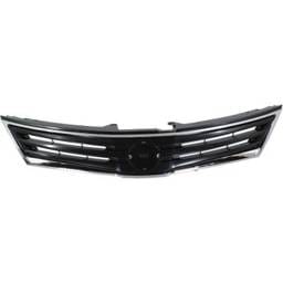 New Chrome Insert Grille Assembly Compatible With Nissan Versa Sl 4 Cyl 1.8L Versa 1.8 S 4 Cyl 1.8L