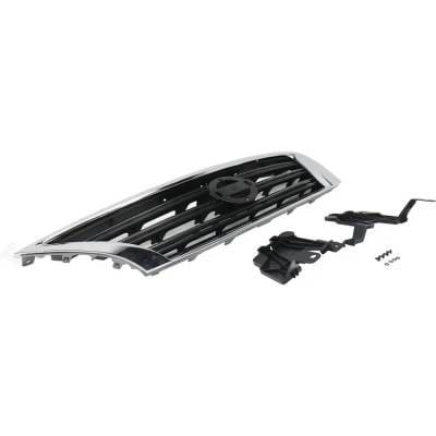 Chrome Shell Grille Assembly Compatible With Nissan Sentra Sr 4 Cyl 1.8L 2013-2015 By Ni1200253 thumbnail 5