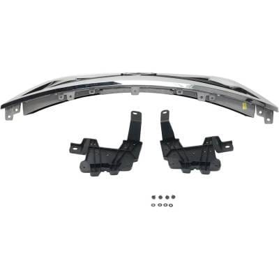 Chrome Shell Grille Assembly Compatible With Nissan Sentra Sr 4 Cyl 1.8L 2013-2015 Ni1200253 thumbnail 7