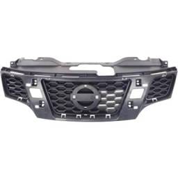 New Black Grille Assembly Compatible With Nissan Nv200 Sv 4 Cyl 2.0L Nv200 Taxi 4 Cyl 2.0L Nv200 S 4
