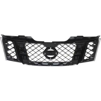 New Chrome Shell Grille Assembly Compatible With Nissan Pathfinder Se Off-Road 6 Cyl 4.0L Pathfinder thumbnail 9