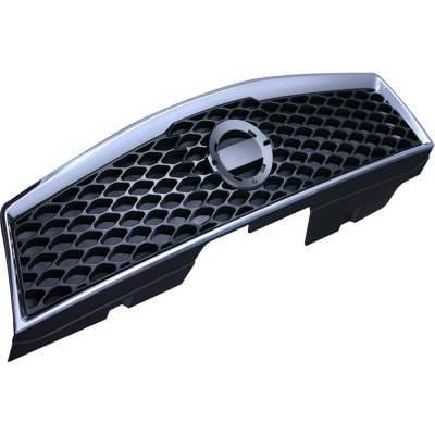 New Chrome Shell Grille Assembly Compatible With Nissan Sentra Sr 4 Cyl 2.0L Sentra Se-R Spec V 4 thumbnail 5