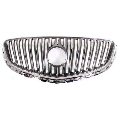 New Chrome Grille Assembly Compatible With Buick Verano Premium 4 Cyl 2.0L Verano Sport Touring 4