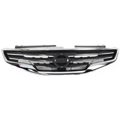 New Chrome Shell Grille Assembly Compatible With Nissan Altima Sl 4 Cyl 2.5L Altima Hybrid 4 Cyl