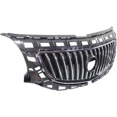 New Chrome Shell Grille Assembly Compatible With Buick Regal Base 4 Cyl 2.4L Regal Cxl 4 Cyl 2.0L thumbnail 5