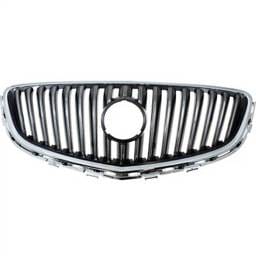 New Chrome Grille Assembly Compatible With Buick Verano Convenience 4 Cyl 2.4L Verano Leather 4 Cyl