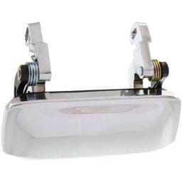 Front Driver Side Exterior Door Handle Compatible With 2001-2011 Ford Ranger Chrome Without Key Hole