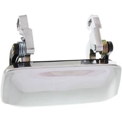 Front Driver Side Exterior Door Handle Compatible With 2001-2011 Ford Ranger Chrome Without Key Hole