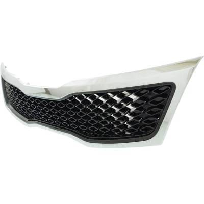 New Black Grille Assembly Compatible With Kia Optima Ex 4 Cyl 2.4L Optima Ex Luxury 4 Cyl 2.4L thumbnail 3