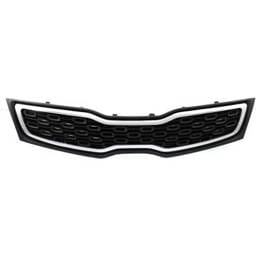 New Black Grille Assembly Compatible With Kia Rio Sx 4 Cyl 1.6L Rio Lx+ 4 Cyl 1.6L Rio Lx 4 Cyl 1.6L