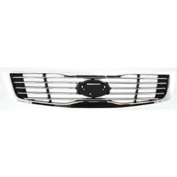 New Chrome Grille Assembly Compatible With Kia Optima Lx 6 Cyl 2.7L Magentis Lx Premium 4 Cyl 2.4L
