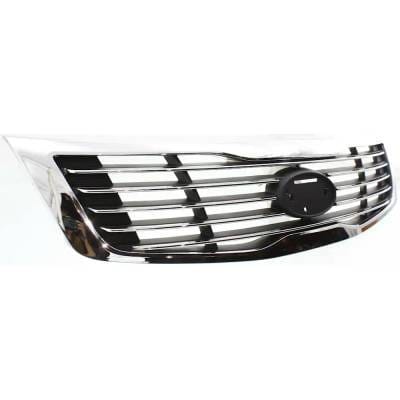 New Chrome Grille Assembly Compatible With Kia Magentis Lx 6 Cyl 2.7L Magentis Lx Premium 4 Cyl 2.4L thumbnail 5