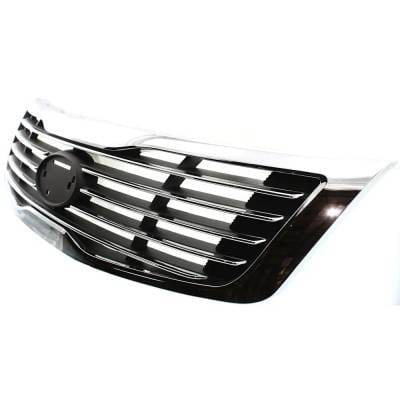 New Chrome Grille Assembly Compatible With Kia Magentis Lx 6 Cyl 2.7L Magentis Lx 4 Cyl 2.4L thumbnail 3