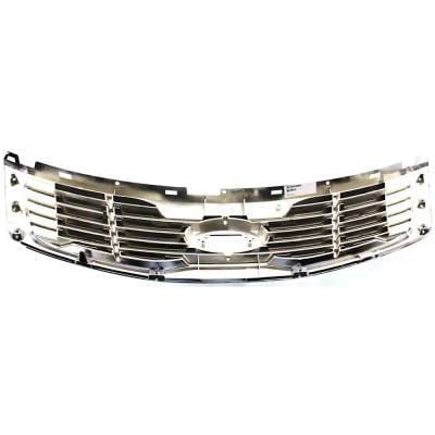 New Chrome Grille Assembly Compatible With Kia Magentis Lx 6 Cyl 2.7L Magentis Lx 4 Cyl 2.4L thumbnail 7