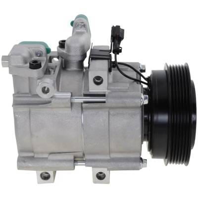 New 6-Groove Pulley A/C Compressor Compatible With Hyundai Kia Santa Fe Gls 6 Cyl 2.7L Sonata Gls 6 thumbnail 3