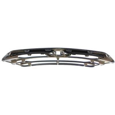 New Chrome Shell Grille Assembly Compatible With Hyundai Santa Fe Sport Base 4 Cyl 2.4L Santa Fe thumbnail 7