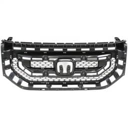 New Gray Grille Assembly Compatible With Honda Pilot Touring 6 Cyl 3.5L Pilot Lx 6 Cyl 3.5L Pilot Ex