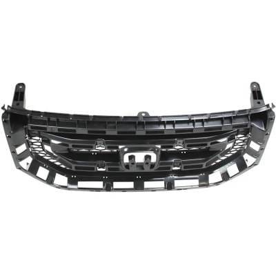 New Gray Grille Assembly Compatible With Honda Pilot Touring 6 Cyl 3.5L Pilot Lx 6 Cyl 3.5L Pilot Ex thumbnail 9