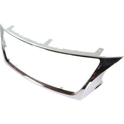 New Chrome Grille Trim Compatible With Lexus Gs450h Base 6 Cyl 3.5L Gs350 Base 6 Cyl 3.5L Gs460 Base thumbnail 3
