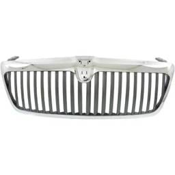 New Chrome Shell Grille Assembly Compatible With Lincoln Navigator Luxury 8 Cyl 5.4L Navigator