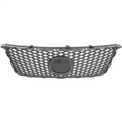 New Gray Grille Assembly Compatible With Lexus Is350 C F Sport 6 Cyl 3.5L Is250 C 6 Cyl 2.5L Is350 C