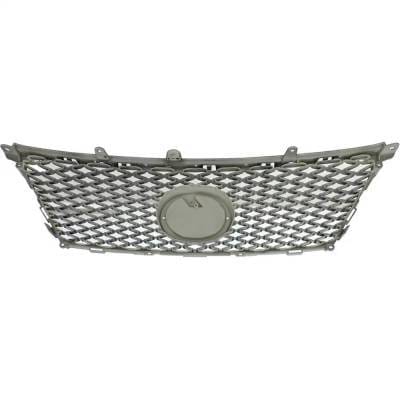 New Gray Grille Assembly Compatible With Lexus Is350 C F Sport 6 Cyl 3.5L Is250 C 6 Cyl 2.5L Is350 C thumbnail 9