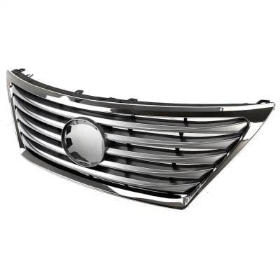 New Chrome Shell Grille Assembly Compatible With Lexus Ls460 Base 8 Cyl 4.6L Ls460 L 8 Cyl 4.6L thumbnail 3