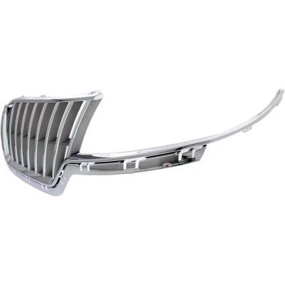 New Chrome Shell Grille Assembly Compatible With Lincoln Mkz Hybrid 4 Cyl 2.5L Mkz Base 6 Cyl 3.5L thumbnail 3