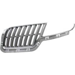 New Chrome Shell Grille Assembly Compatible With Lincoln Mkz Hybrid 4 Cyl 2.5L Mkz Base 6 Cyl 3.5L