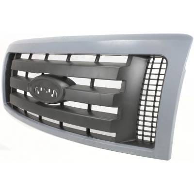 New Gray Shell Grille Assembly Compatible With Ford F-150 Stx 8 Cyl 5.0L F-150 Fx4 6 Cyl 3.5L F-150 thumbnail 3