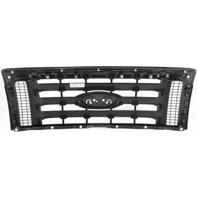 New Gray Shell Grille Assembly Compatible With Ford F-150 Stx 8 Cyl 5.0L F-150 Fx4 6 Cyl 3.5L F-150 thumbnail 7