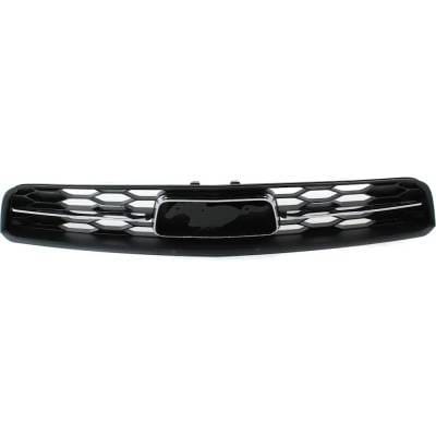 New Chrome Insert Grille Assembly Compatible With Ford Mustang Base 6 Cyl 4.0L Mustang Base 6 Cyl