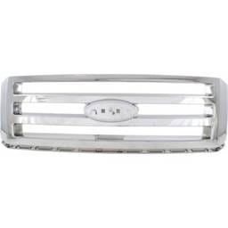 New Chrome Grille Assembly Compatible With Ford Expedition El Limited 8 Cyl 5.4L Expedition Max