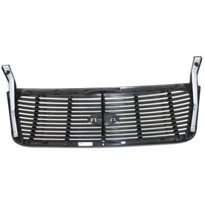Grille Assembly Compatible With Ford F-150 Fx2 8 Cyl 4.6L F-150 Fx2 8 Cyl 5.4L 2007-2008 By thumbnail 7