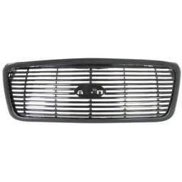 Grille Assembly Compatible With Ford F-150 Fx2 8 Cyl 4.6L F-150 Fx2 8 Cyl 5.4L 2007-2008 Fo1200501