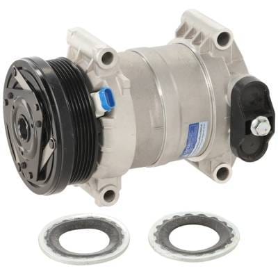 New 6-Groove Pulley A/C Compressor Compatible With Chevrolet Gmc Safari Base 6 Cyl 4.3L Astro Ls 6